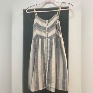 Altar’d State Blue and Orange Knit Mini Dress